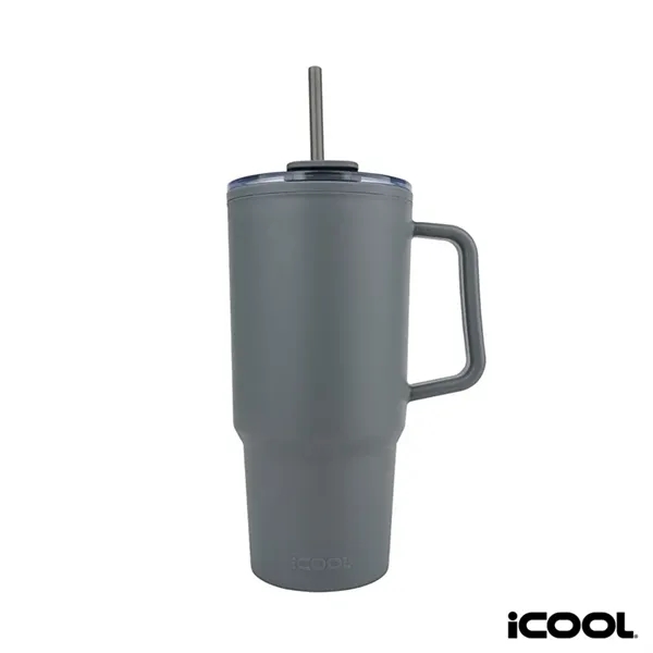 iCOOL® Ouray 30 oz. Double Wall Polypropylene Travel Tumbler... from ASI 67866 Logomark/Valumark
