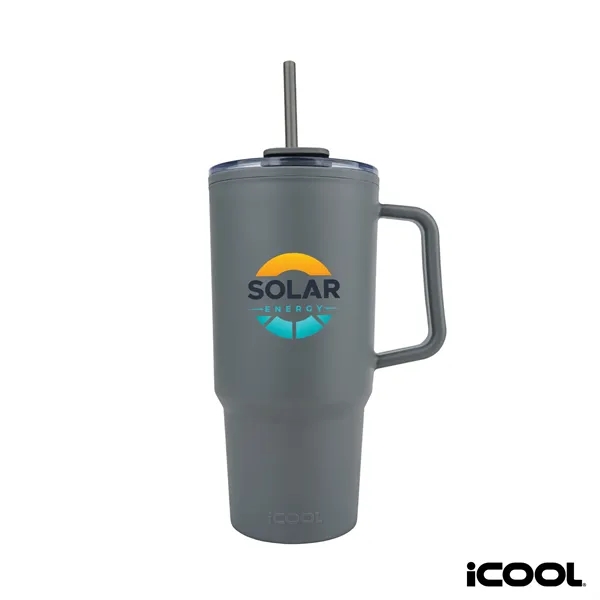 iCOOL® Ouray 30 oz. Double Wall Polypropylene Travel Tumbler... from ASI 67866 Logomark/Valumark