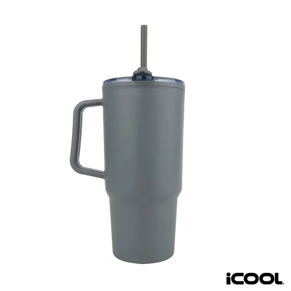 iCOOL® Ouray 30 oz. Double Wall Polypropylene Travel Tumbler... from ASI 67866 Logomark/Valumark