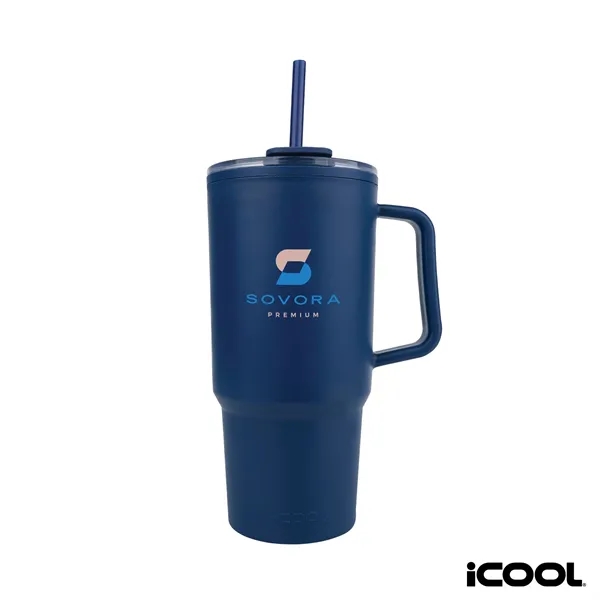 iCOOL® Ouray 30 oz. Double Wall Polypropylene Travel Tumbler... from ASI 67866 Logomark/Valumark