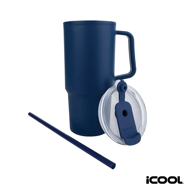 iCOOL® Ouray 30 oz. Double Wall Polypropylene Travel Tumbler... from ASI 67866 Logomark/Valumark