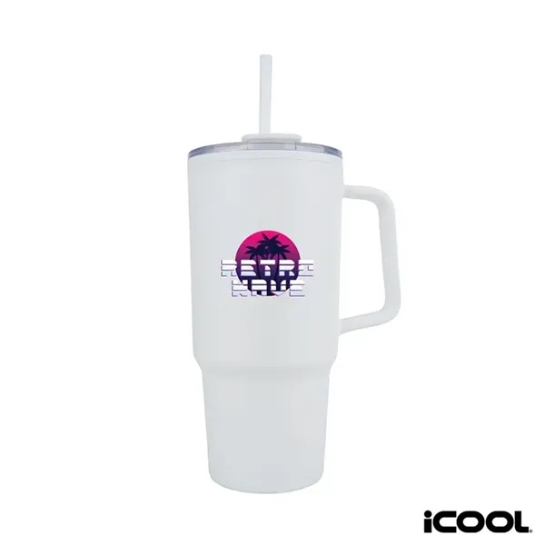 iCOOL® Ouray 30 oz. Double Wall Polypropylene Travel Tumbler... from ASI 67866 Logomark/Valumark