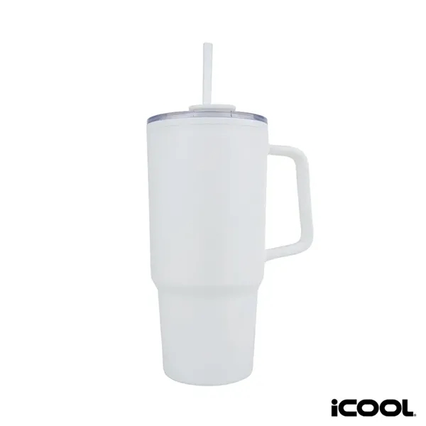 iCOOL® Ouray 30 oz. Double Wall Polypropylene Travel Tumbler... from ASI 67866 Logomark/Valumark