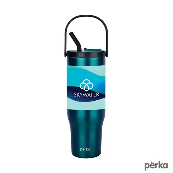 Perka® Reginald 30oz. Recycled Vacuum Insulated Travel Tu...... from ASI 67866 Logomark/Valumark