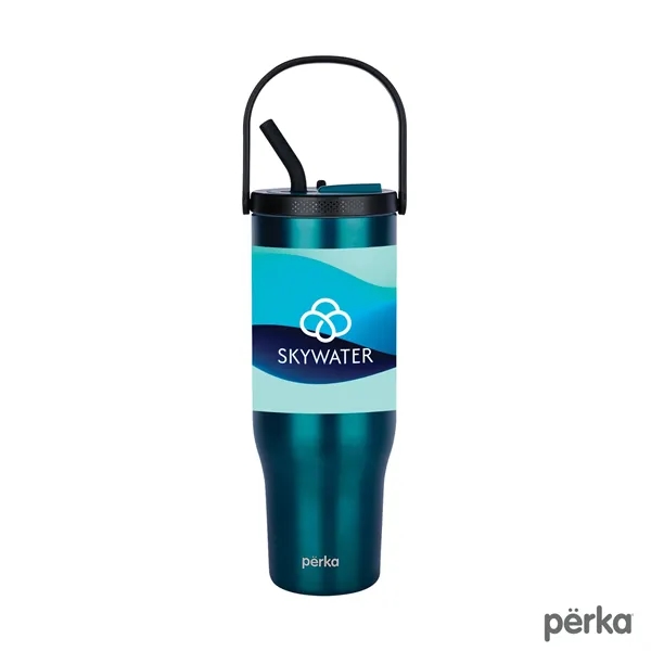 Perka® Reginald 30oz. Recycled Vacuum Insulated Travel Tu...... from ASI 67866 Logomark/Valumark