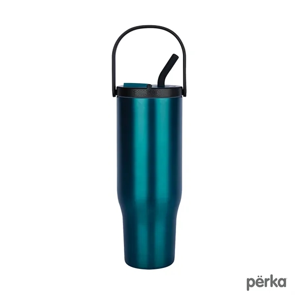 Perka® Reginald 30oz. Recycled Vacuum Insulated Travel Tu...... from ASI 67866 Logomark/Valumark