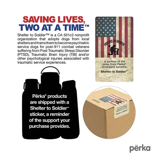 Perka® Reginald 30oz. Recycled Vacuum Insulated Travel Tu...... from ASI 67866 Logomark/Valumark