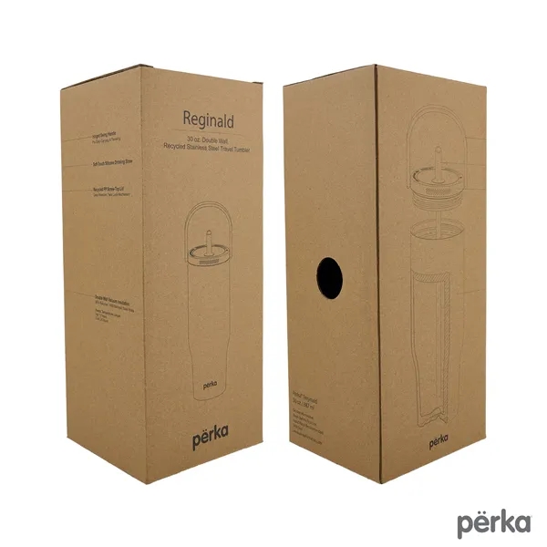 Perka® Reginald 30oz. Recycled Vacuum Insulated Travel Tu...... from ASI 67866 Logomark/Valumark
