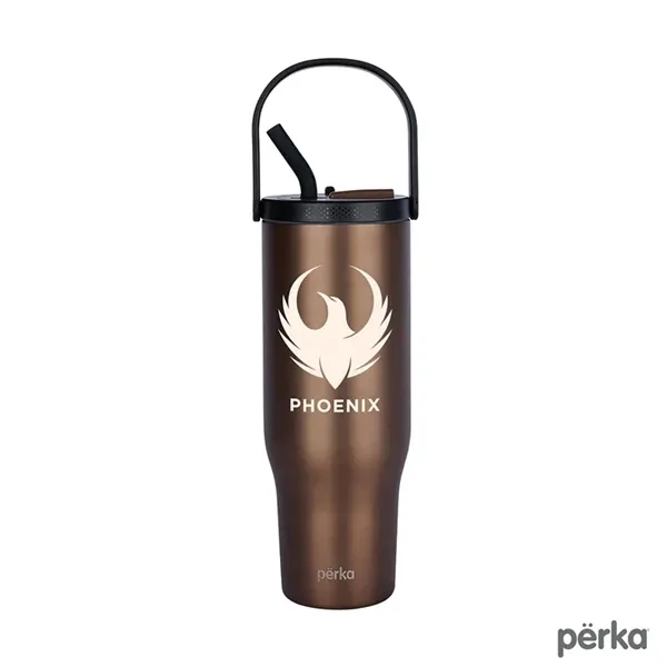 Perka® Reginald 30oz. Recycled Vacuum Insulated Travel Tu...... from ASI 67866 Logomark/Valumark