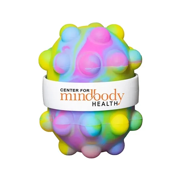 Push, Pop, Spin - Repeat! Press the silicone bubbles and squeeze... from ASI 62660 Innovation Line