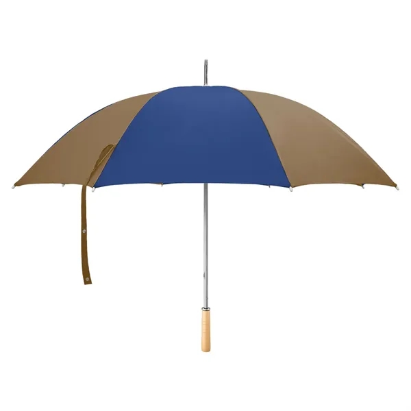 Golf umbrella with metal shaft and wood handle.... from ASI 61125 Hit Promotional Products / Hit®