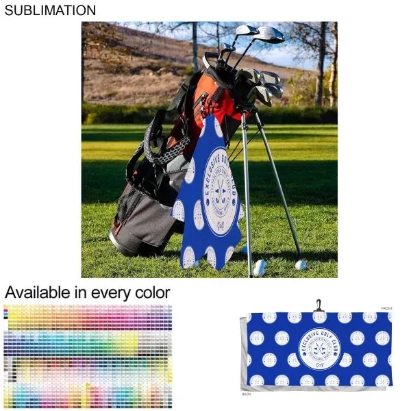 Oversized Golf Towel In Soft Velour Terry... from ASI 53509 FIEL-Fairdeal Import & Export