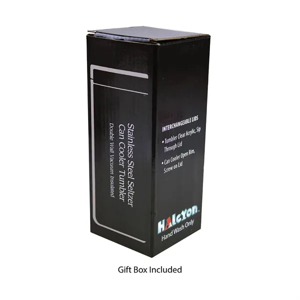 Halcyon® 12 oz. Slim Tumbler/Can Cooler... from ASI 30270 Aakron Line