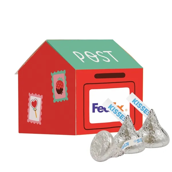 Cupid's Cottage filled with Hershey's Kisses... from ASI 71685 Midnite Snax®