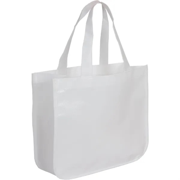This soft touch tote is made from 75 gram non-woven and... from ASI 61966 HPG / Beacon Promotions