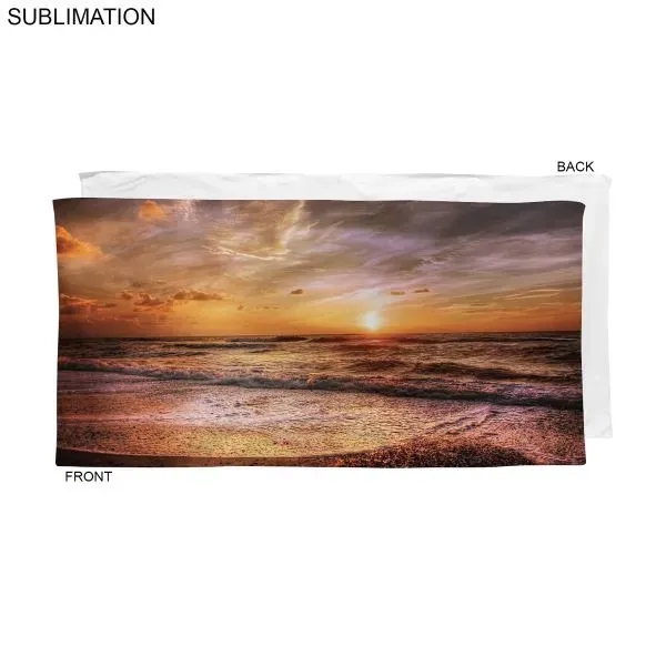 Stock Design Velour Terry Beach Towel... from ASI 53509 FIEL-Fairdeal Import & Export
