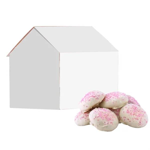 Cupid's Cottage filled with Sweetheart Mini Cookies... from ASI 71685 Midnite Snax®