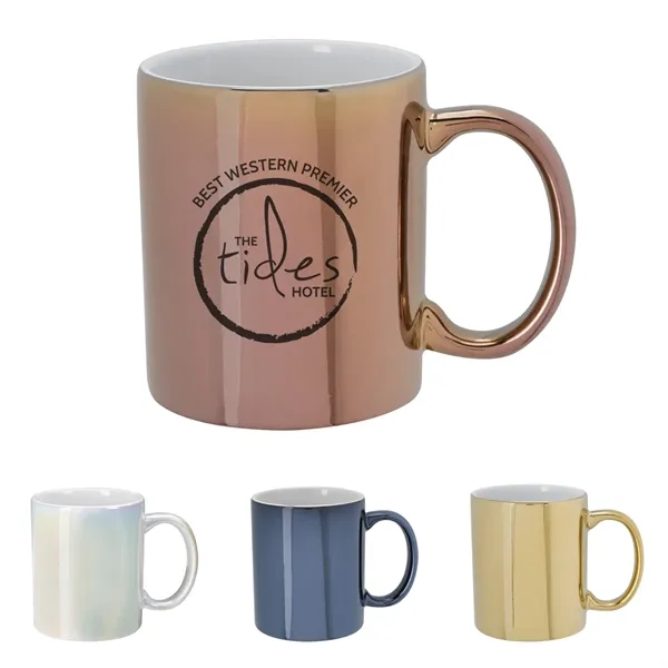 Ceramic mug available in a handful of metallic colors that meets... from ASI 61125 Hit Promotional Products / Hit®