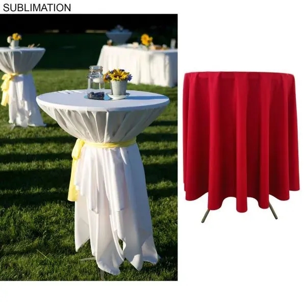 Bar-Height Round Drape Table Throw... from ASI 53509 FIEL-Fairdeal Import & Export