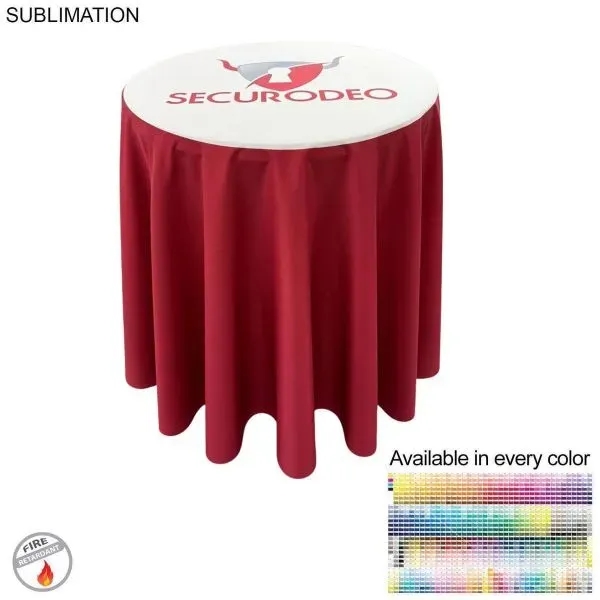 Bar-Height Round Drape Table Throw... from ASI 53509 FIEL-Fairdeal Import & Export