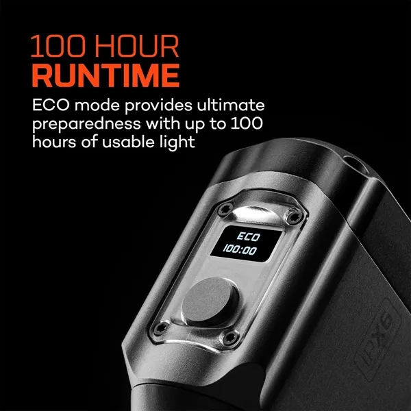 This rugged, rechargeable light features a 7,500 lumen turbo, up 100... from ASI 46170 Compass Industries Inc