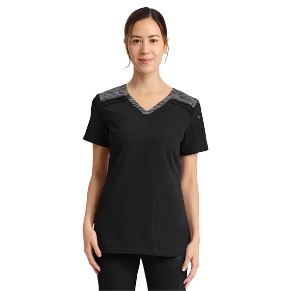 Dickies Medical - Dynamix - Women's V-Neck Top... from ASI 86018 Scrub Authority