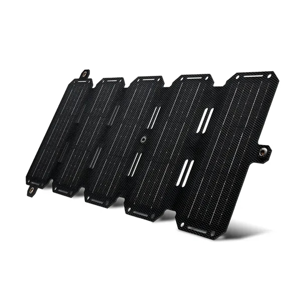 This foldable solar panel provides up to 7.5 watts to its... from ASI 46170 Compass Industries Inc