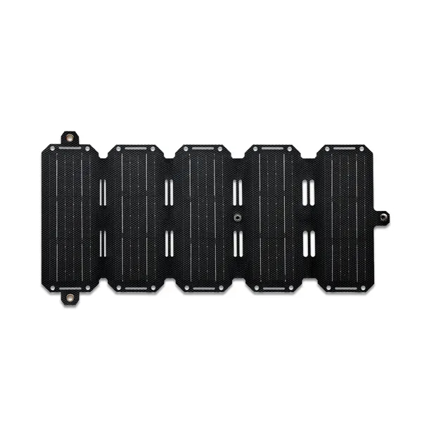 This foldable solar panel provides up to 7.5 watts to its... from ASI 46170 Compass Industries Inc