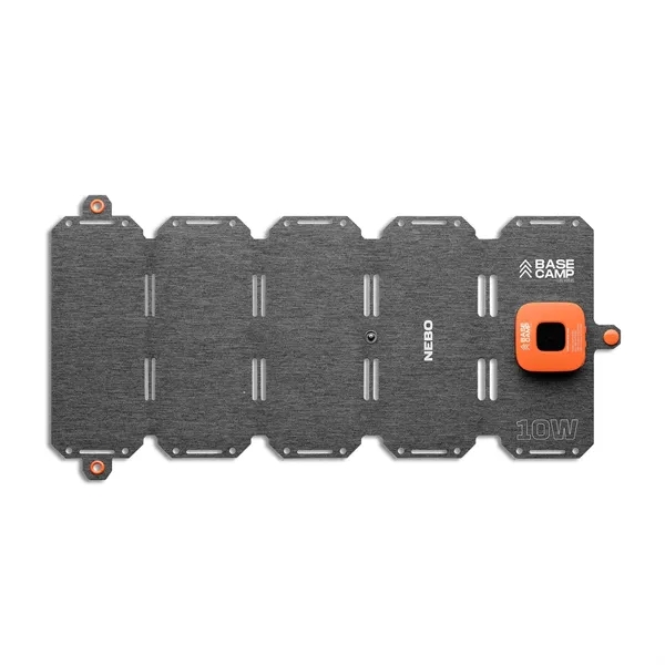 This foldable solar panel provides up to 7.5 watts to its... from ASI 46170 Compass Industries Inc