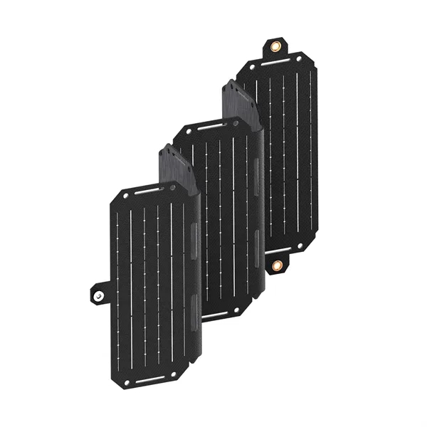 This foldable solar panel provides up to 7.5 watts to its... from ASI 46170 Compass Industries Inc