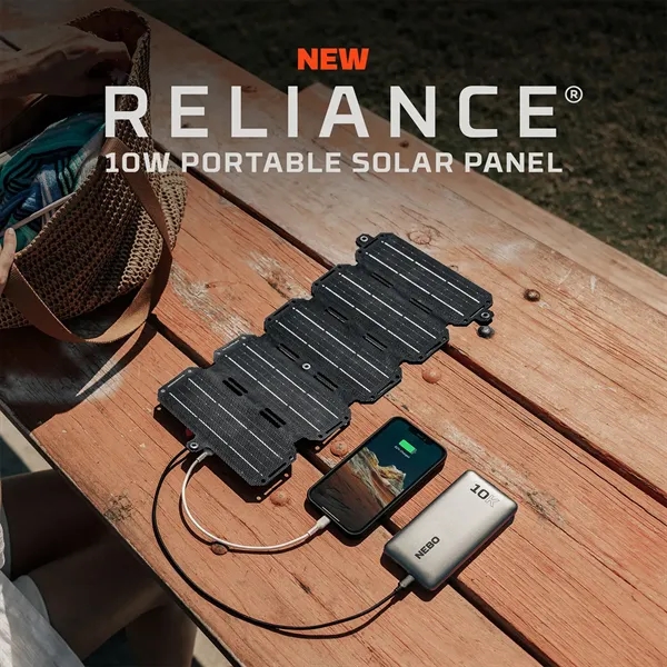 This foldable solar panel provides up to 7.5 watts to its... from ASI 46170 Compass Industries Inc