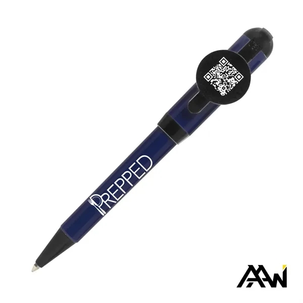 This Jumbo QR Billboard Twist Colored Pen features a sleek white... from ASI 84592 St Regis Group