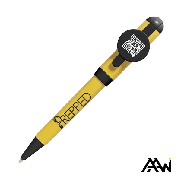 This Jumbo QR Billboard Twist Colored Pen features a sleek white... from ASI 84592 St Regis Group