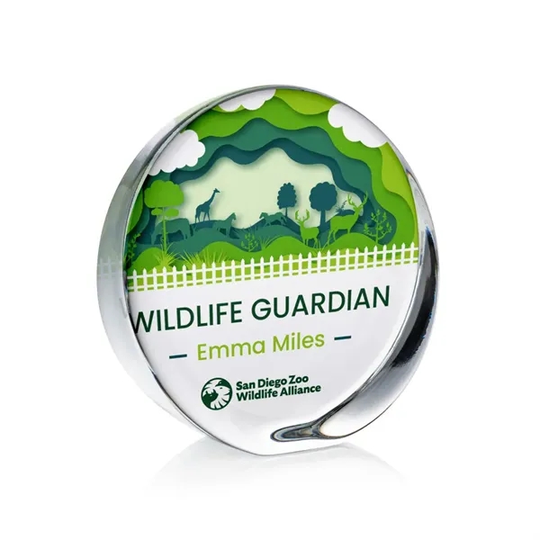 Standing Disk VividPrint™ Award... from ASI 84592 St Regis Group / St Regis