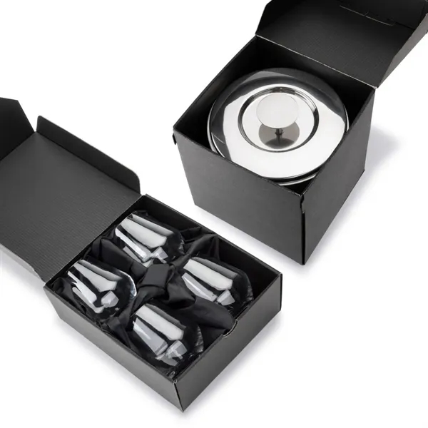 The Genoa Ice Bucket & On-the-Rocks Set is designed for effortless... from ASI 84592 St Regis Group
