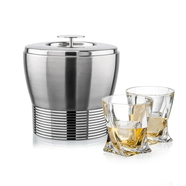 The Genoa Ice Bucket & On-the-Rocks Set is designed for effortless... from ASI 84592 St Regis Group