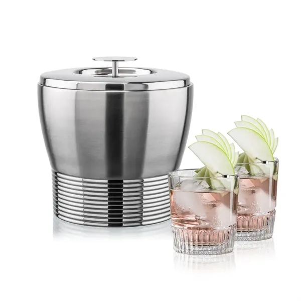 The Genoa Ice Bucket & On-the-Rocks Set is designed for effortless... from ASI 84592 St Regis Group