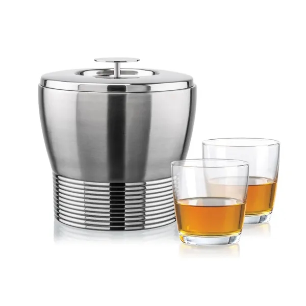 The Genoa Ice Bucket & On-the-Rocks Set is designed for effortless... from ASI 84592 St Regis Group