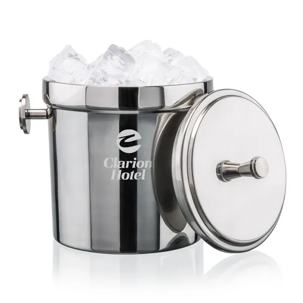 The Milano Ice Bucket features a clean, modern design crafted from... from ASI 84592 St Regis Group