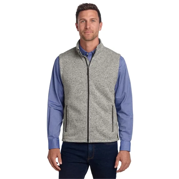 Port Authority Sweater Fleece Vest... from ASI 84863 SanMar