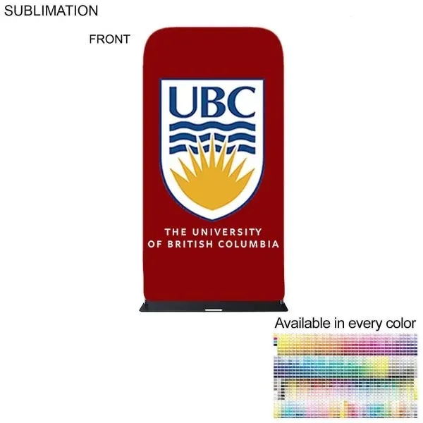 4'W Fabric Banner Steel Base & 8' Tablecloth... from ASI 53509 FIEL-Fairdeal Import & Export