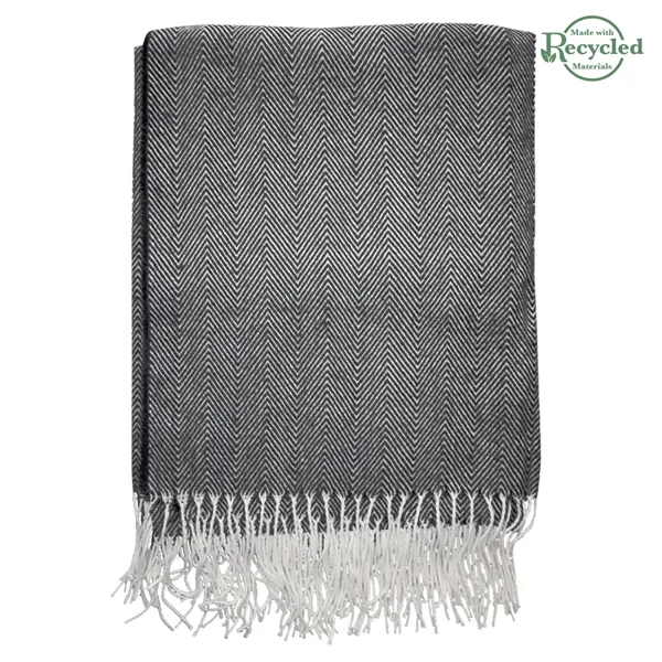 Eastport herringbone blanket for cozying up on the couch or adding... from ASI 61125 Hit Promotional Products / Hit®
