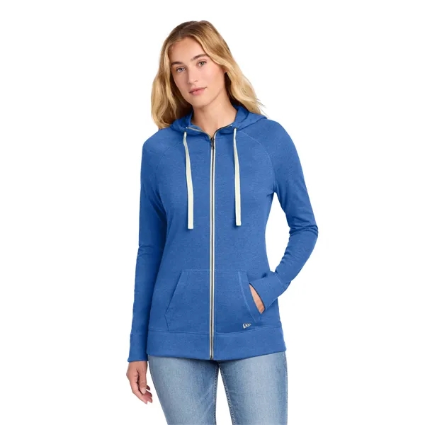 New Era Ladies Sueded Cotton Blend Full-Zip Hoodie.... from ASI 84863 SanMar