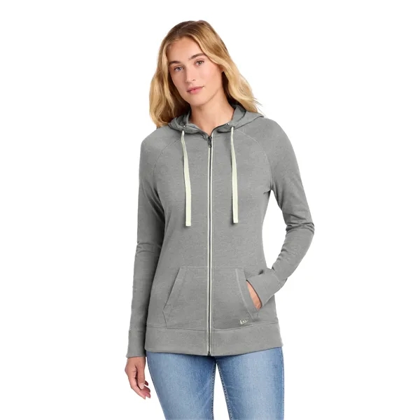 New Era Ladies Sueded Cotton Blend Full-Zip Hoodie.... from ASI 84863 SanMar