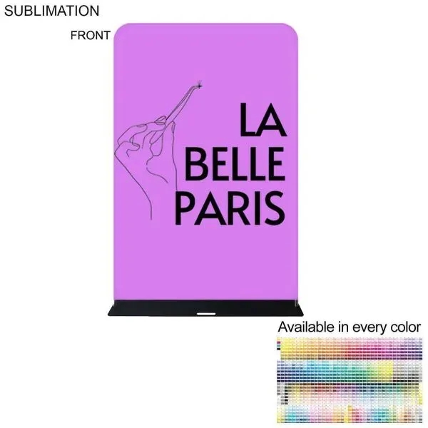 5'W Fabric Banner Steel Base & 8' Tablecloth... from ASI 53509 FIEL-Fairdeal Import & Export