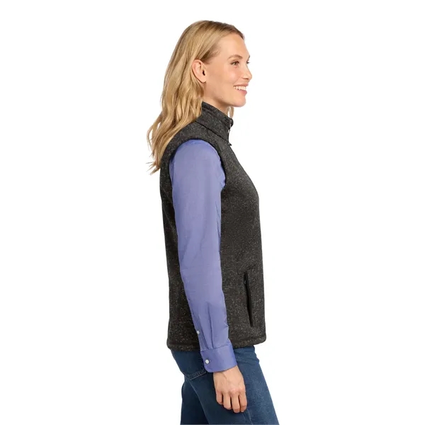 Port Authority Ladies Sweater Fleece Vest... from ASI 84863 SanMar