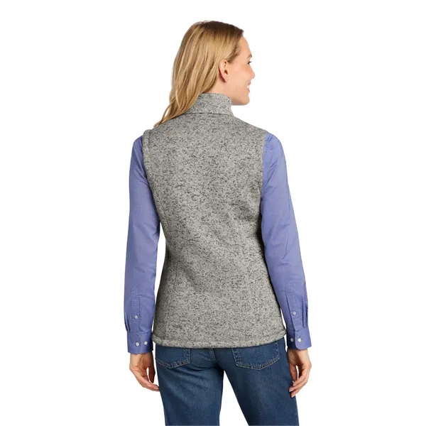 Port Authority Ladies Sweater Fleece Vest... from ASI 84863 SanMar
