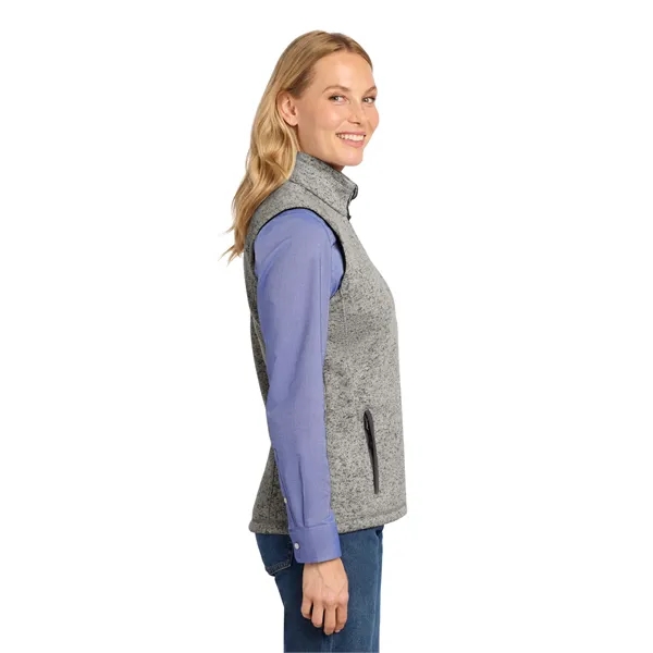 Port Authority Ladies Sweater Fleece Vest... from ASI 84863 SanMar