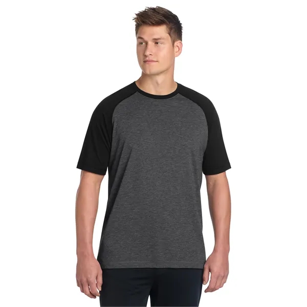 Sport-Tek PosiCharge Tri-Blend Wicking Raglan Tee.... from ASI 84863 SanMar