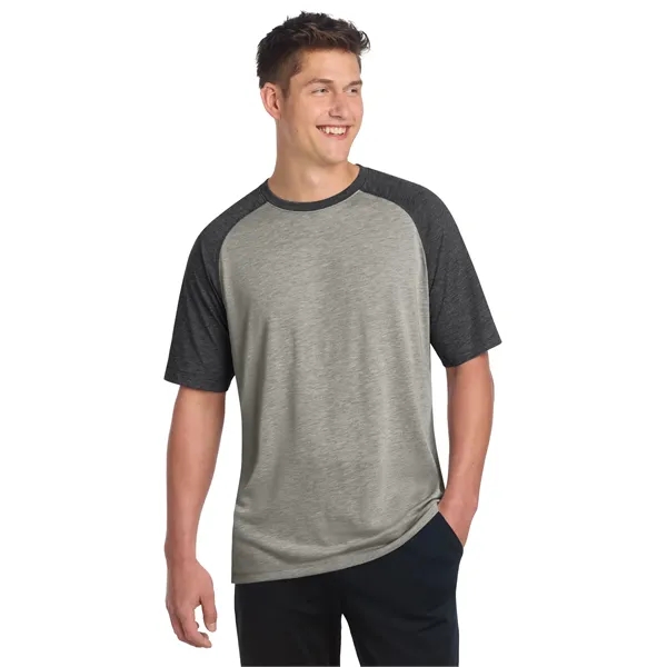 Sport-Tek PosiCharge Tri-Blend Wicking Raglan Tee.... from ASI 84863 SanMar